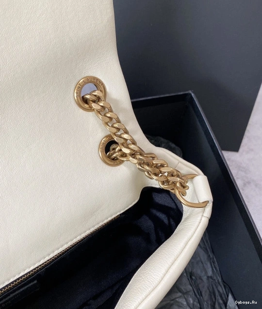 PLUNGED YSL LAMBSKIN IN CALYPSO 0819